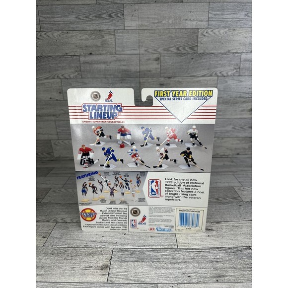 1993 Starting Lineup Premier Choix Patrick Roy Montreal Canadiens Rookie French - Picture 2 of 2